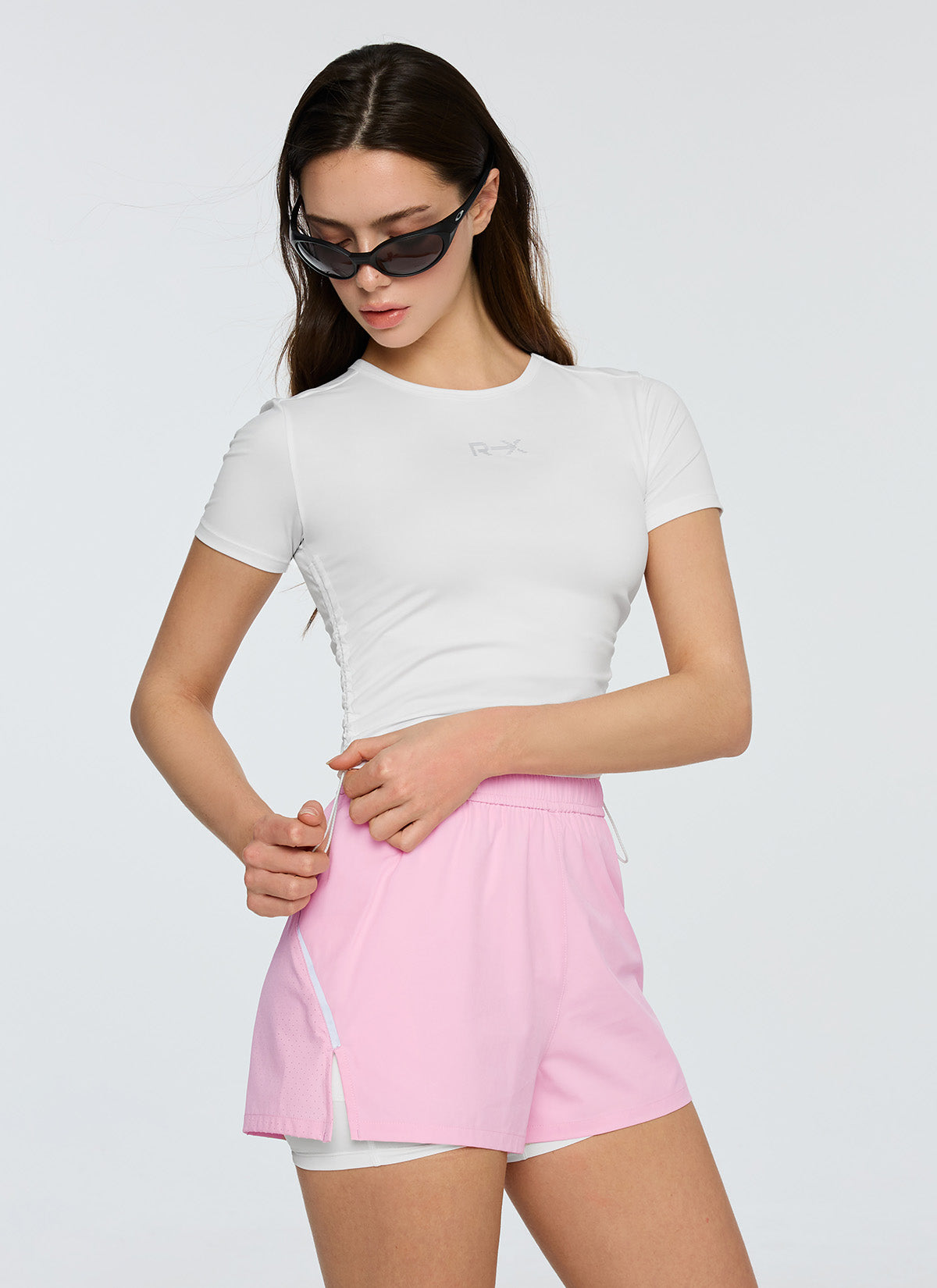 RX Side Shirring Short Sleeve