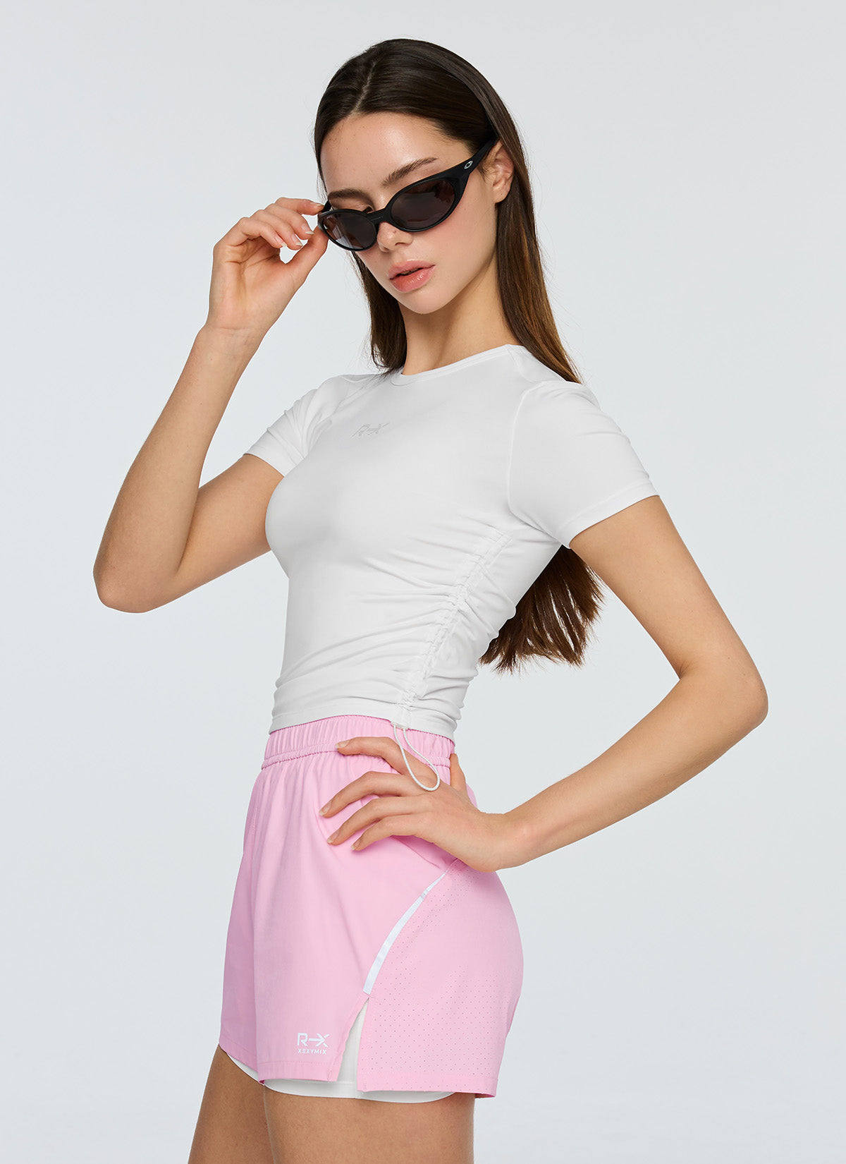RX Side Shirring Short Sleeve