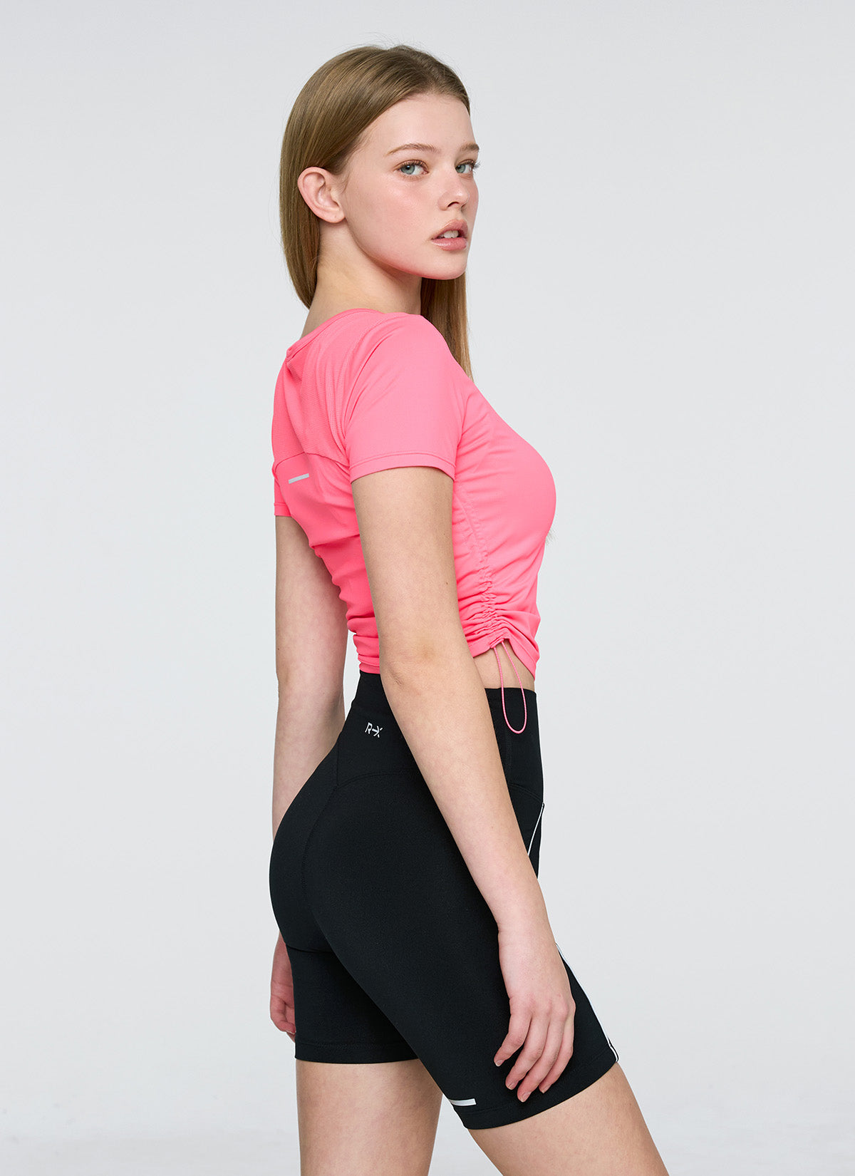 RX Side Shirring Short Sleeve