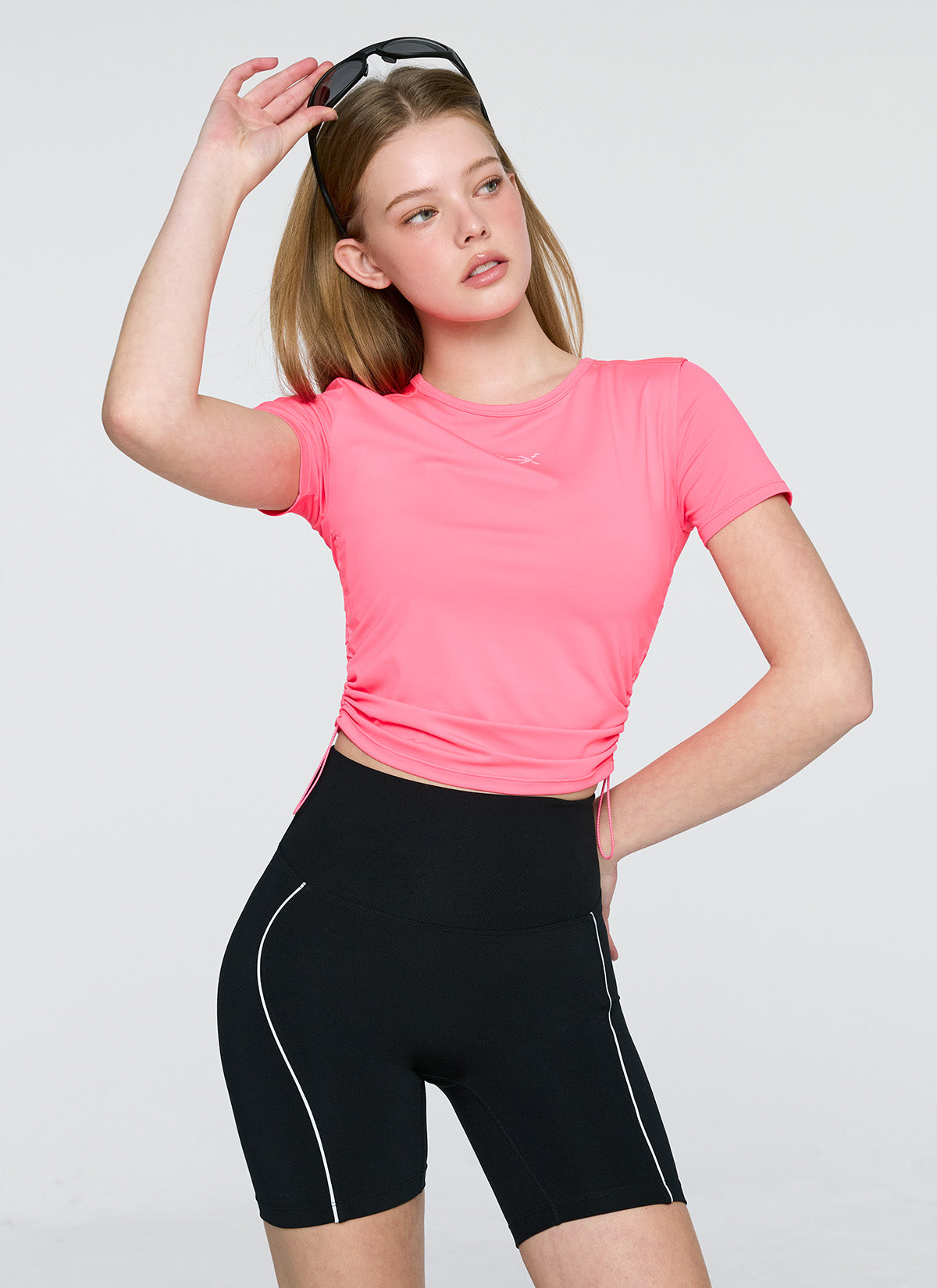 RX Side Shirring Short Sleeve