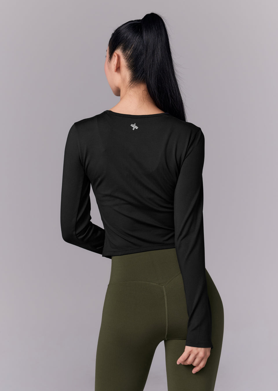 Peach-like Unbalanced Long Sleeve