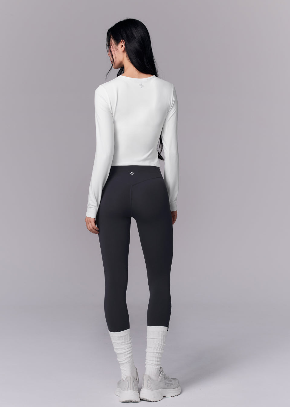 Peach-like Unbalanced Long Sleeve