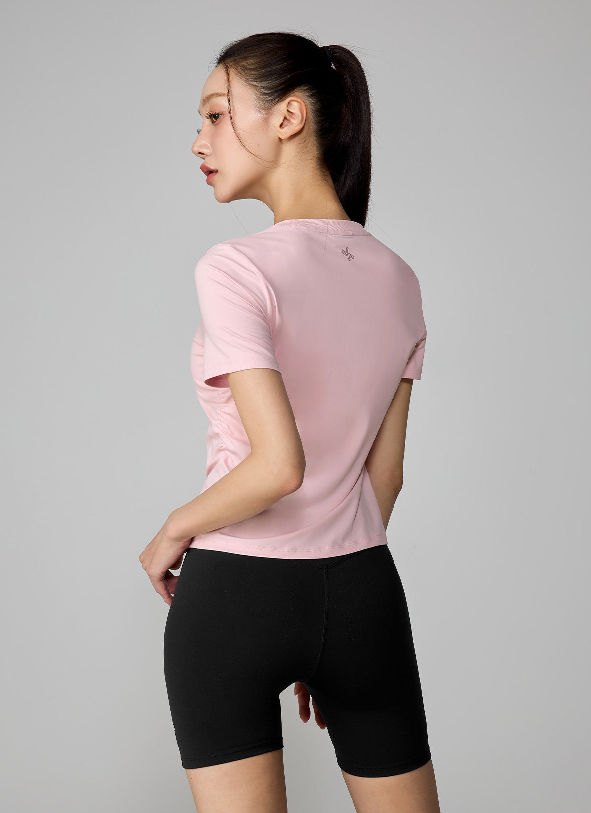 Ice Feather Light 2.0 Unbalanced Shirring Short Sleeve