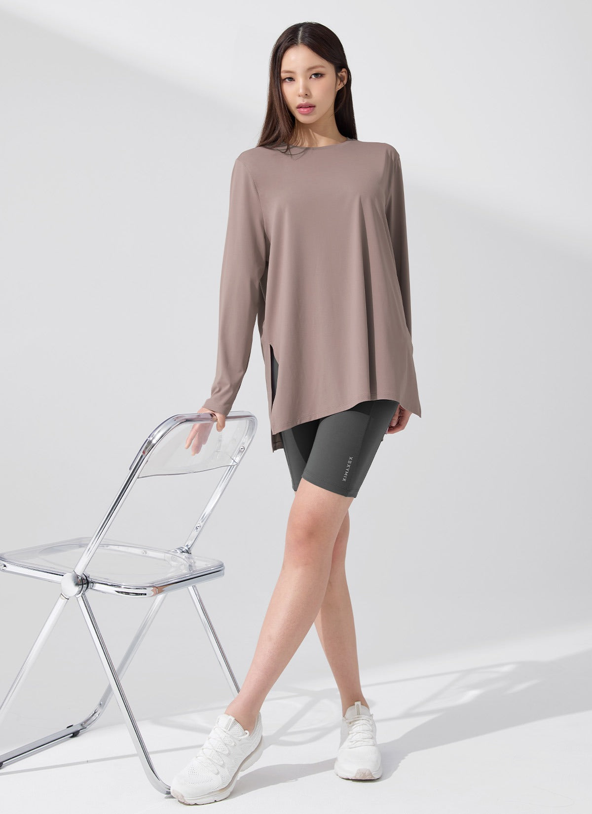 Ice Feather Light Loose Fit Long Sleeve