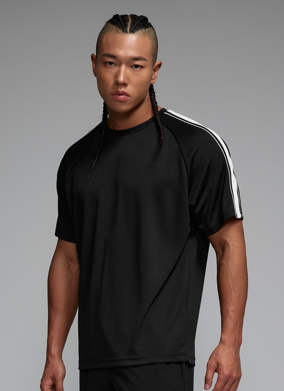 Cool Mesh Men's Color Combination Short Sleeve