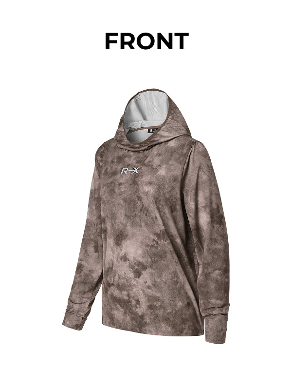RX Mesh Run Tie-Dye Hoodie