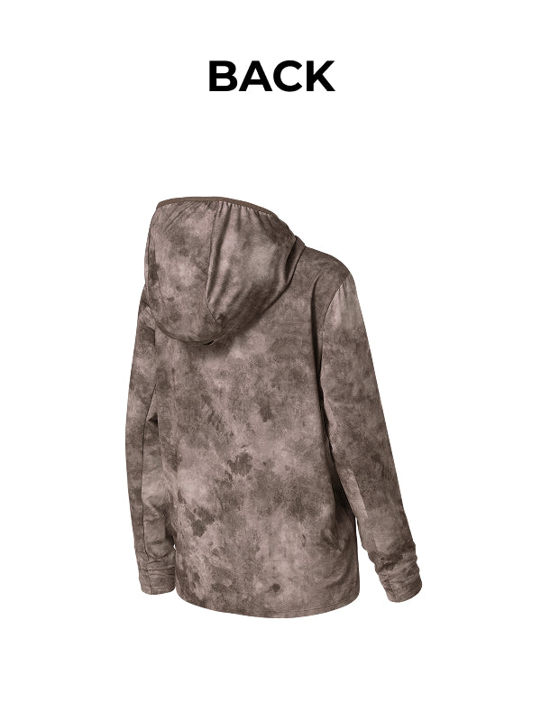 RX Mesh Run Tie-Dye Hoodie