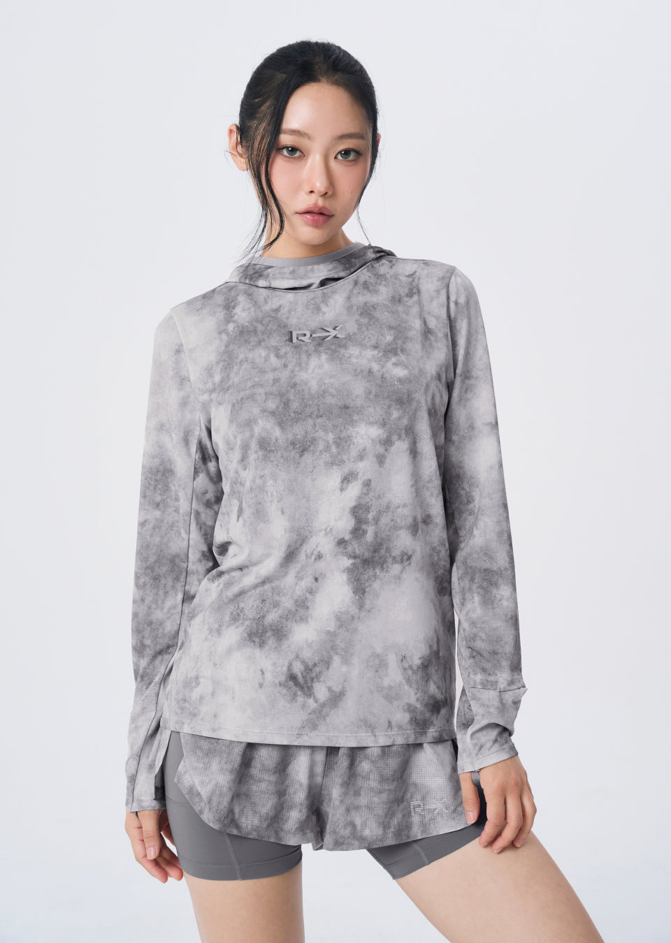RX Mesh Run Tie-Dye Hoodie