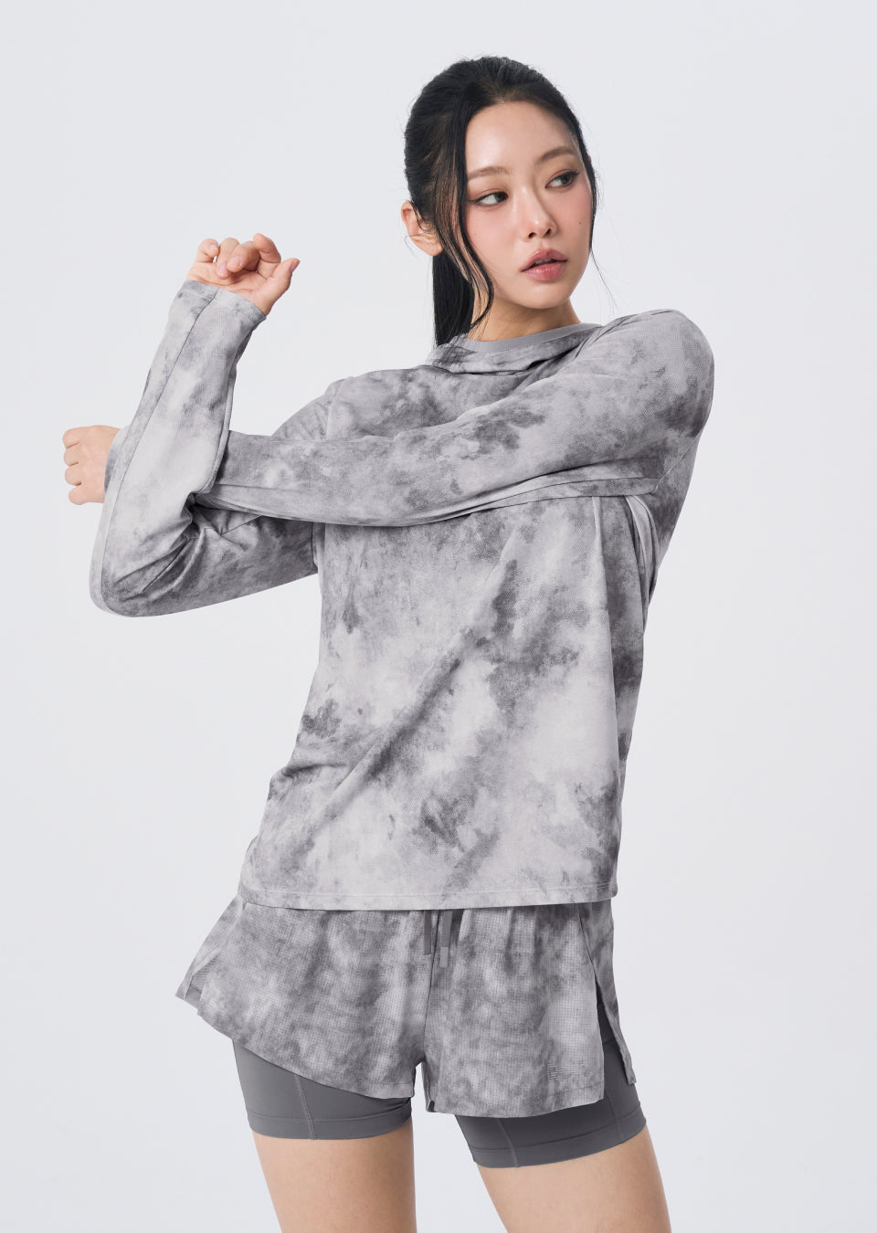 RX Mesh Run Tie-Dye Hoodie