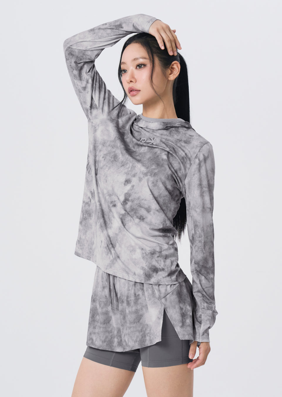 RX Mesh Run Tie-Dye Hoodie