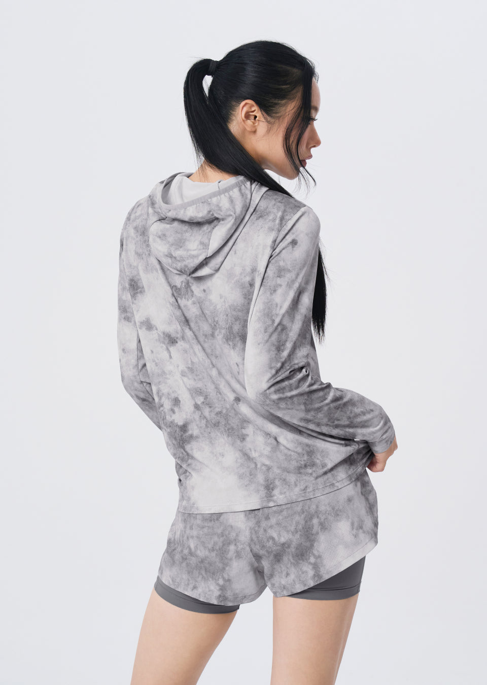 RX Mesh Run Tie-Dye Hoodie