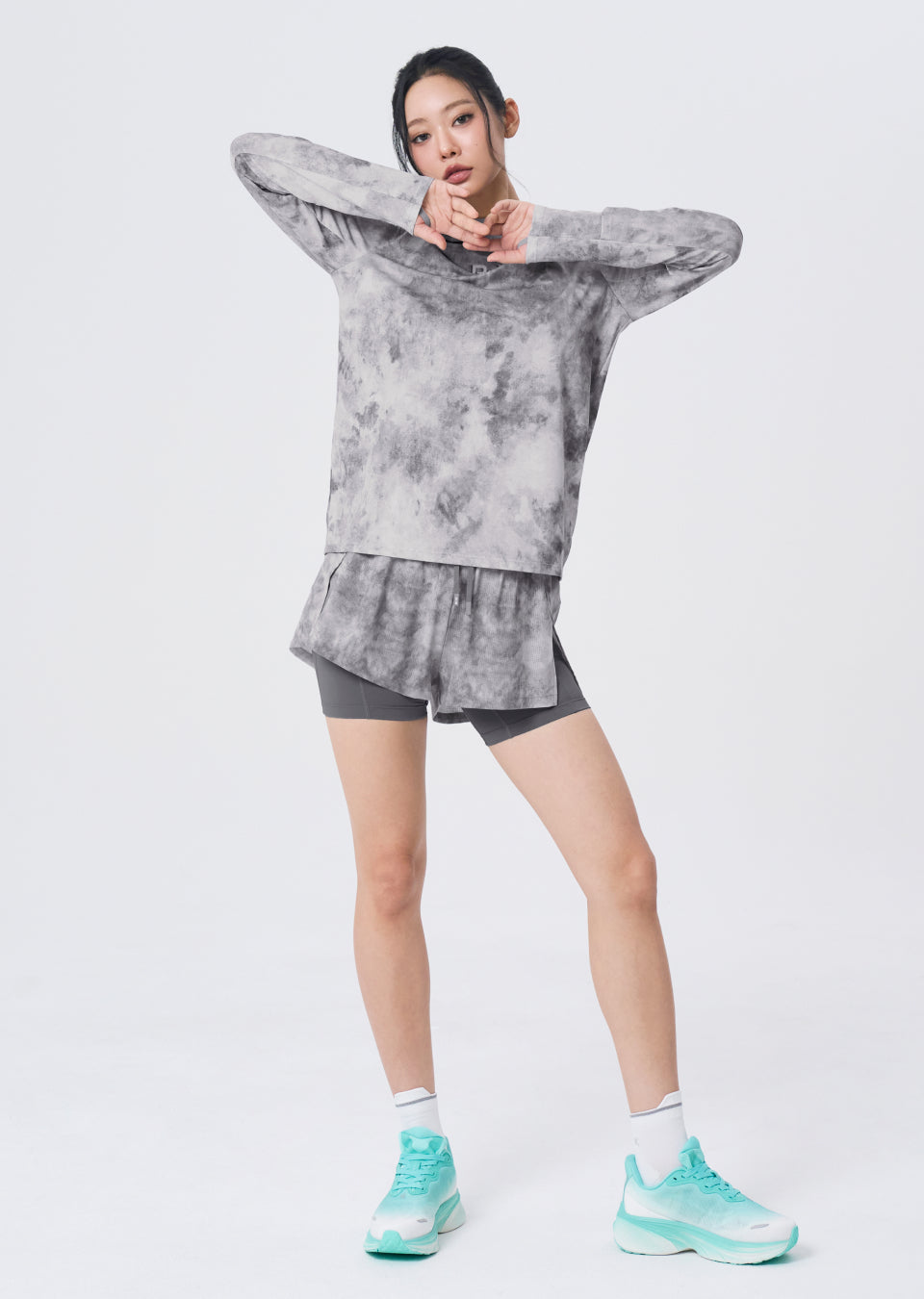 RX Mesh Run Tie-Dye Hoodie