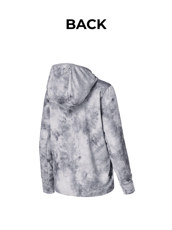 RX Mesh Run Tie-Dye Hoodie