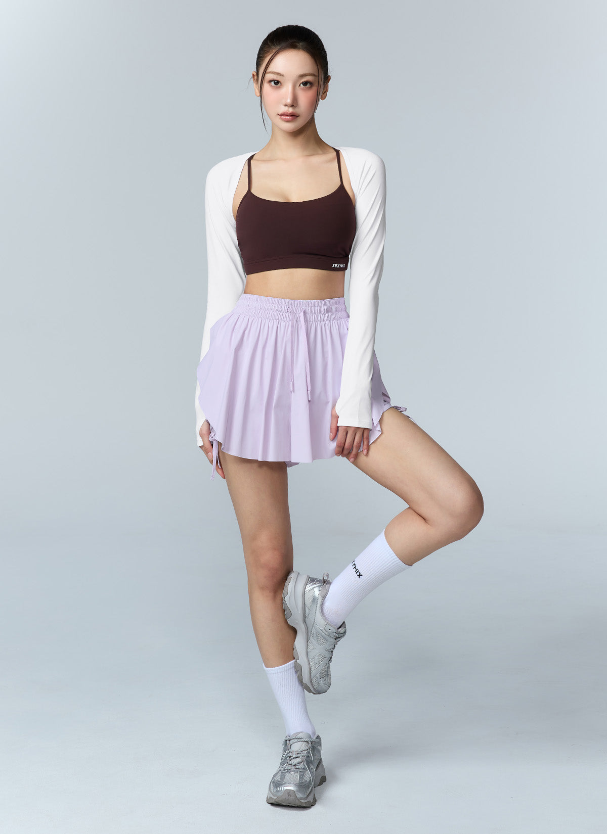 [Go Youn-Jung's Outfit] Air Light Shirring 2-in-1 Shorts