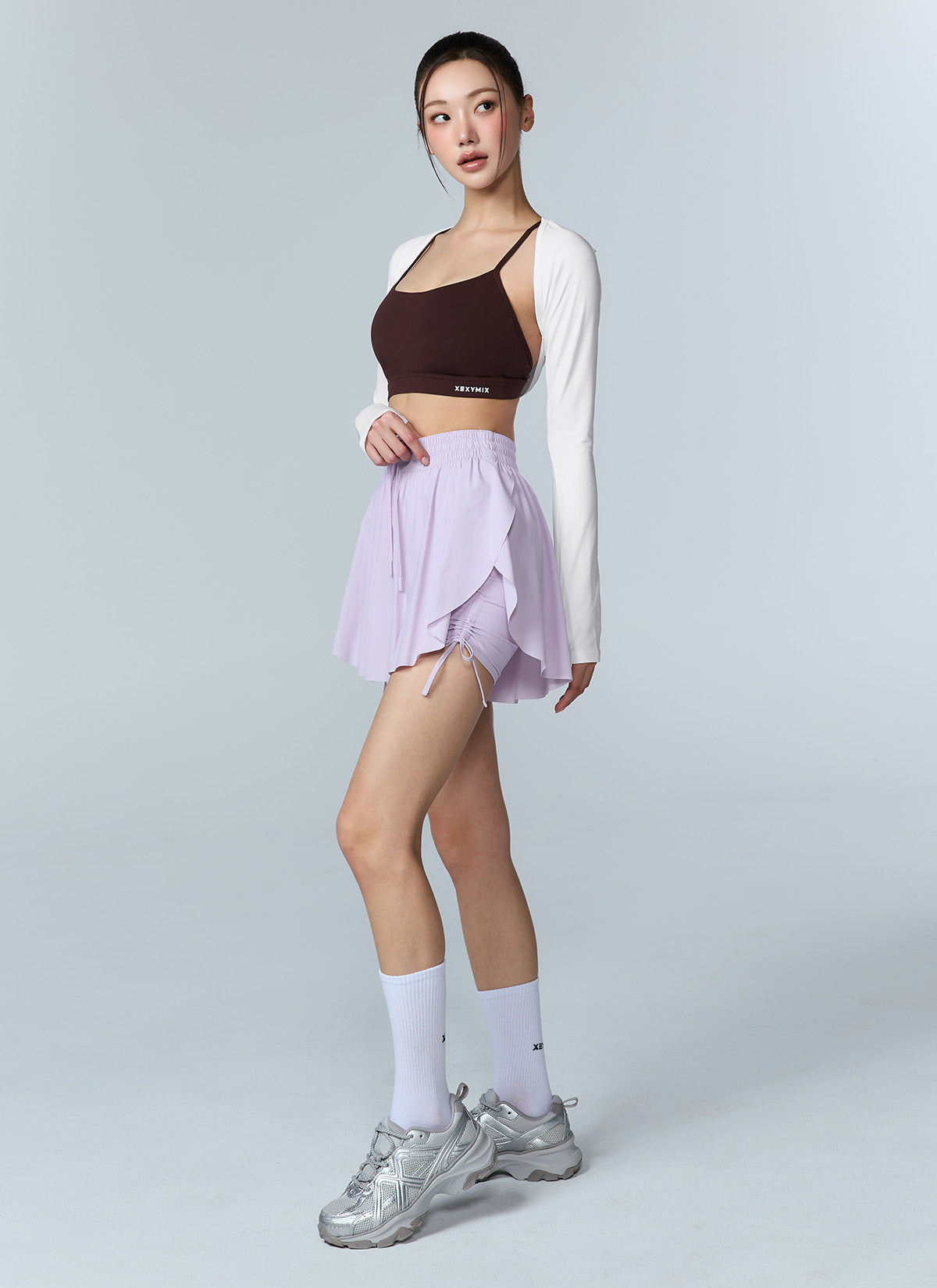 [Go Youn-Jung's Outfit] Air Light Shirring 2-in-1 Shorts