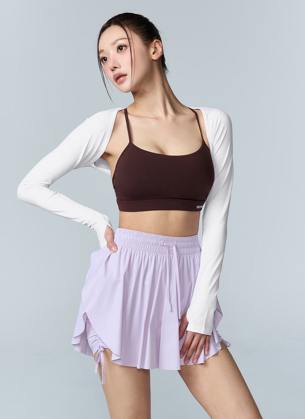[Go Youn-Jung's Outfit] Air Light Shirring 2-in-1 Shorts