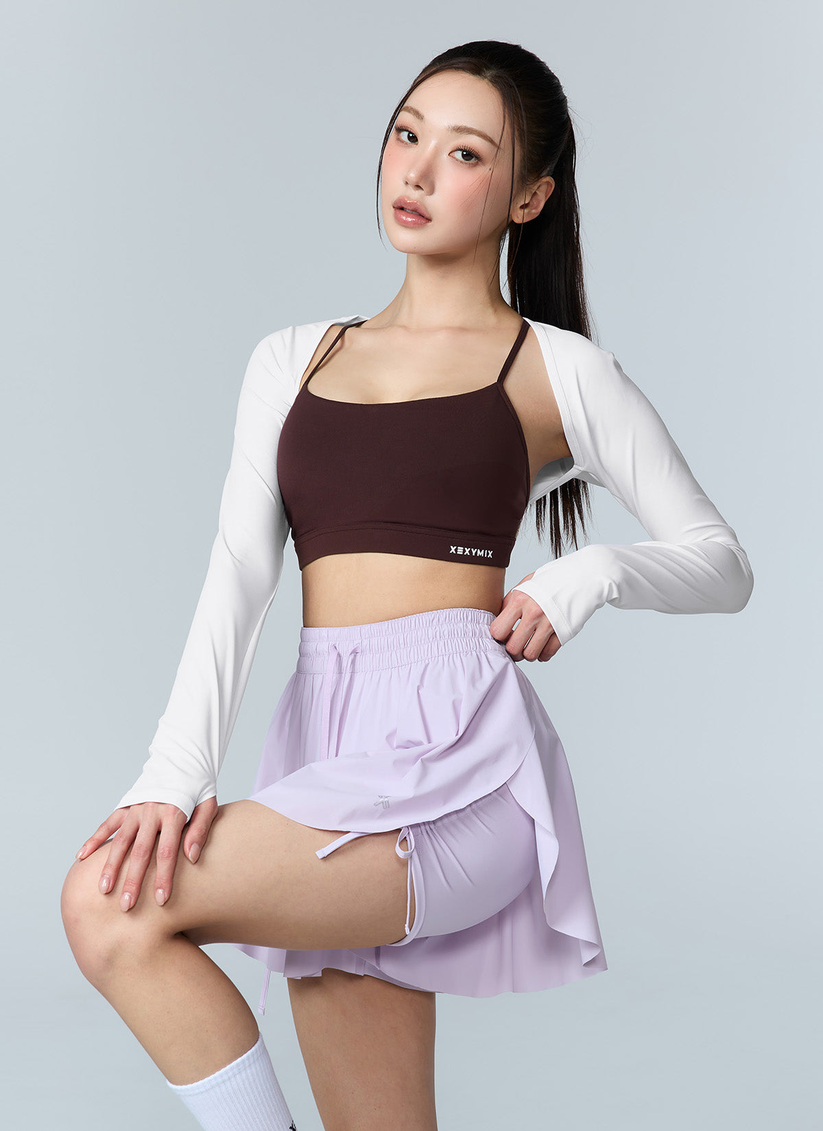 [Go Youn-Jung's Outfit] Air Light Shirring 2-in-1 Shorts