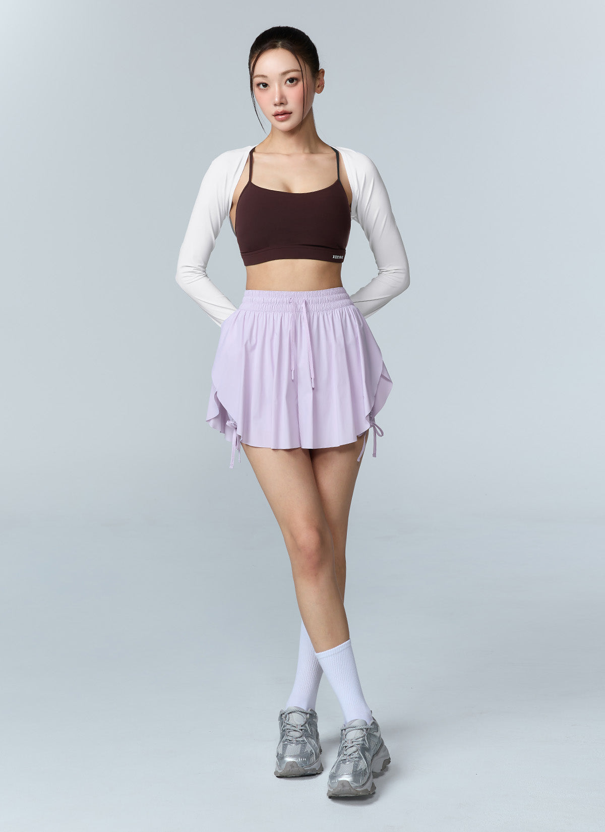 [Go Youn-Jung's Outfit] Air Light Shirring 2-in-1 Shorts