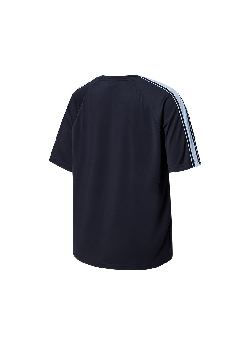 Cool Mesh Men's Color Combination Short Sleeve