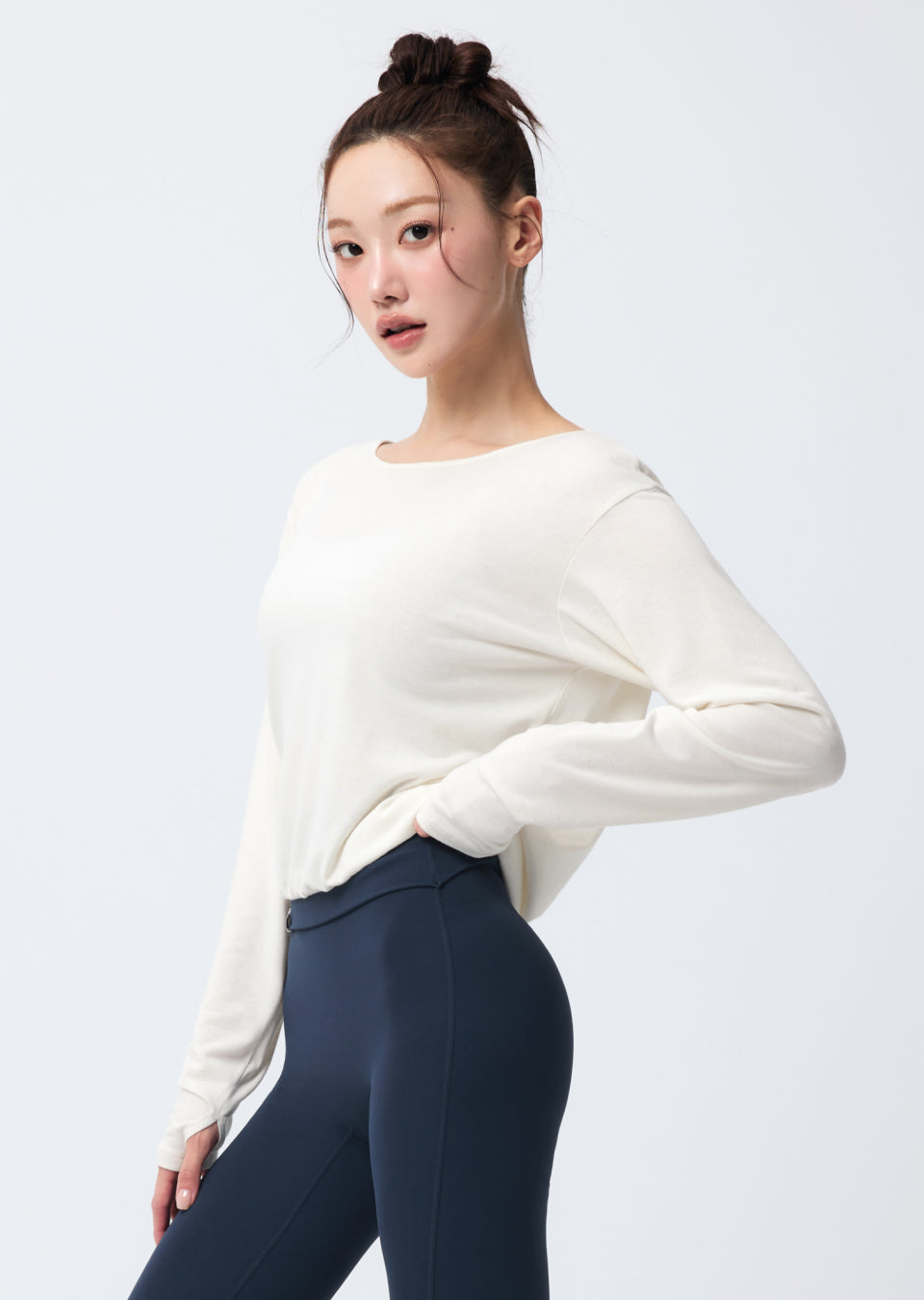 Fluid Crossbody Long Sleeve