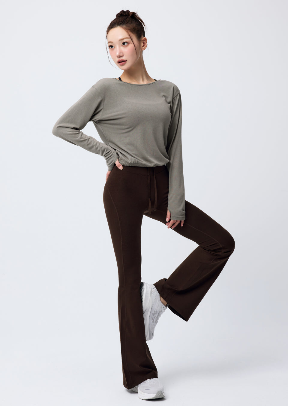 Fluid Crossbody Long Sleeve