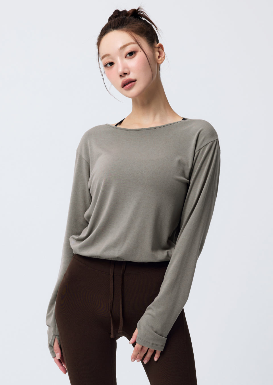 Fluid Crossbody Long Sleeve