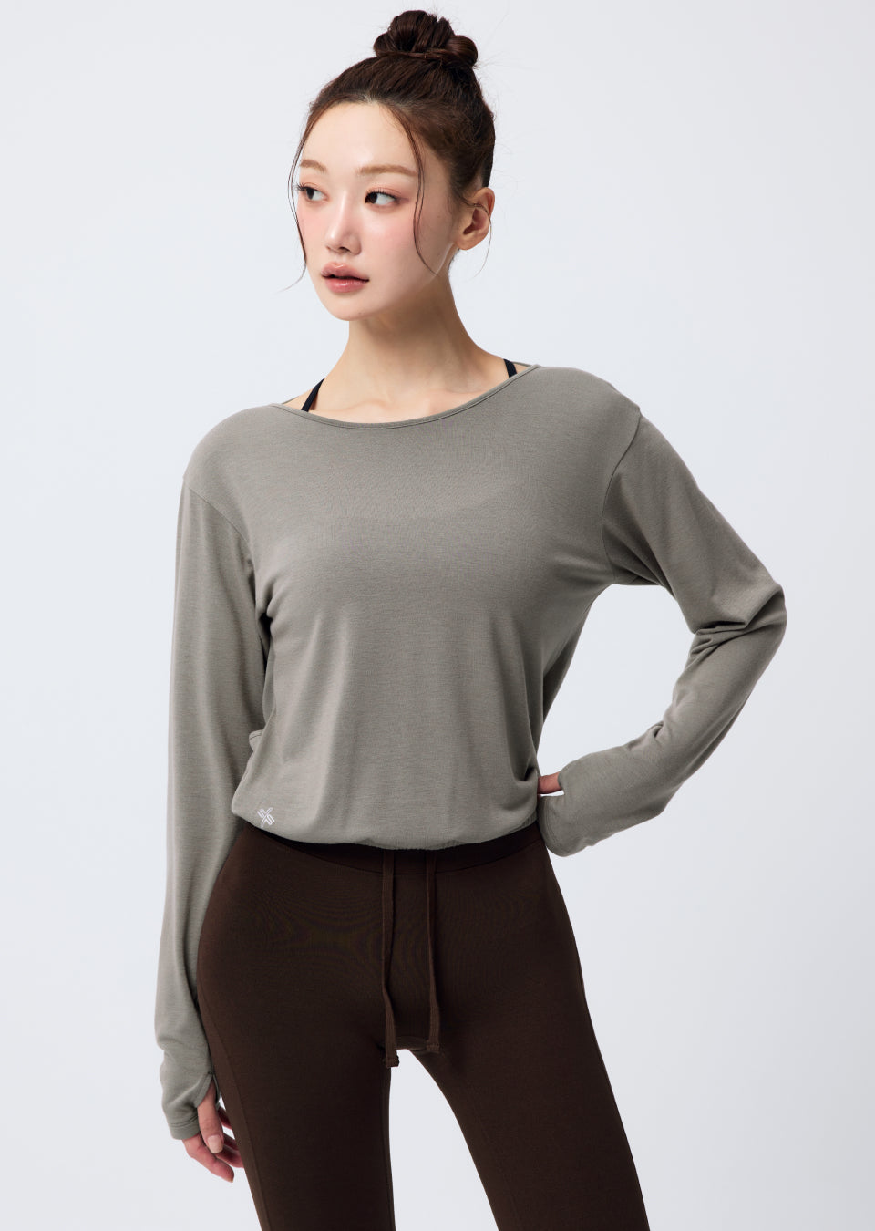 Fluid Crossbody Long Sleeve
