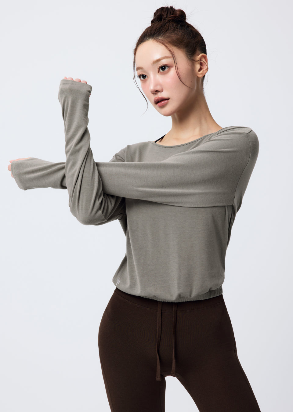 Fluid Crossbody Long Sleeve