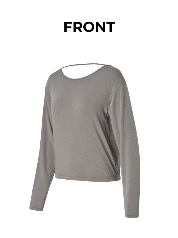 Fluid Crossbody Long Sleeve
