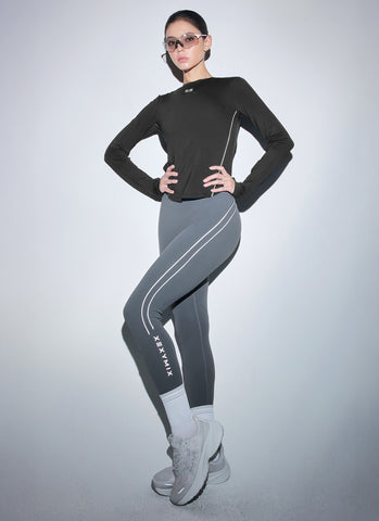 RX Piping Finger Hole Long Sleeve Running