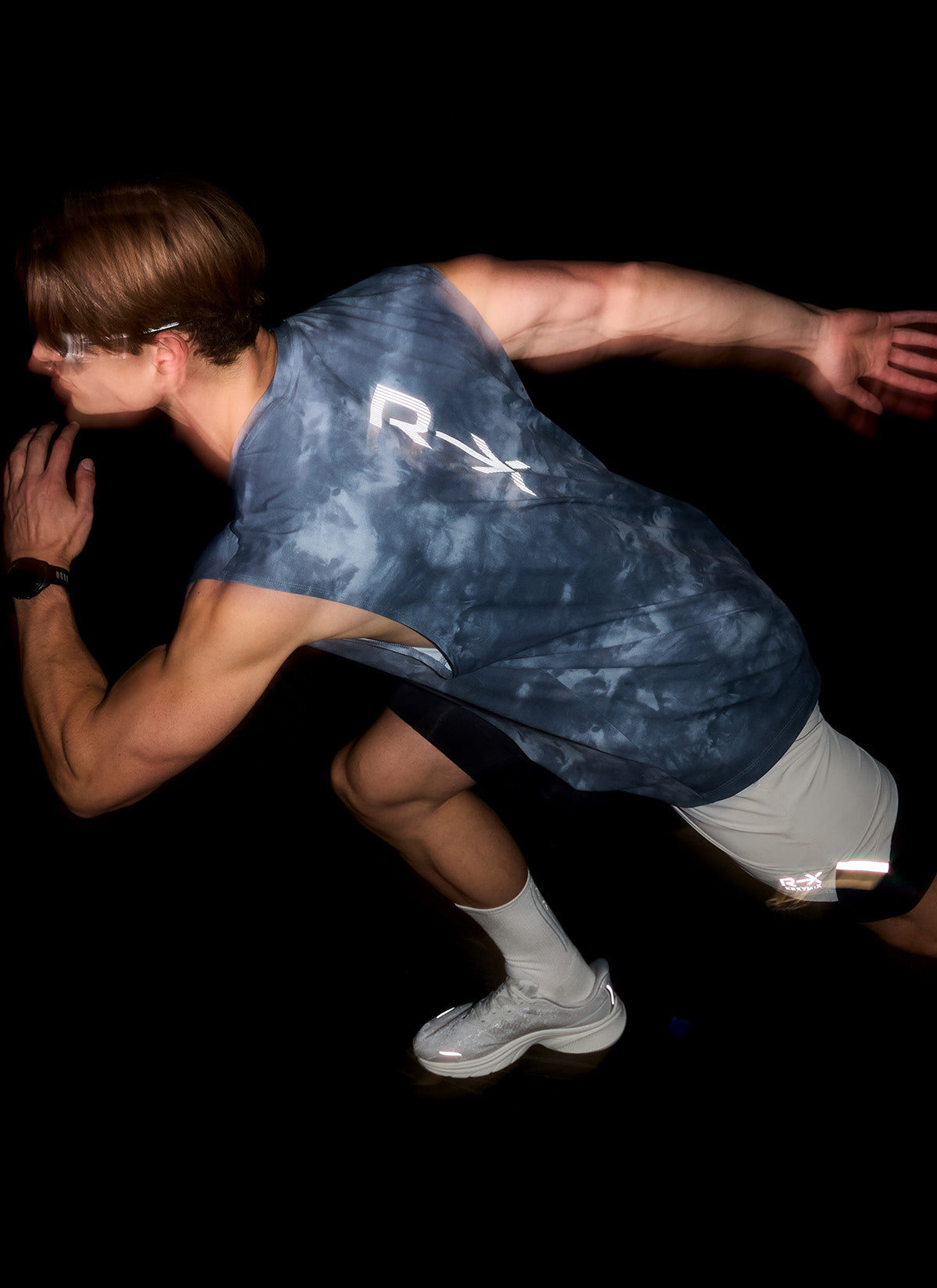 [DEX PICK] RX Men's Ice Feather Tie-Dye Sleeveless