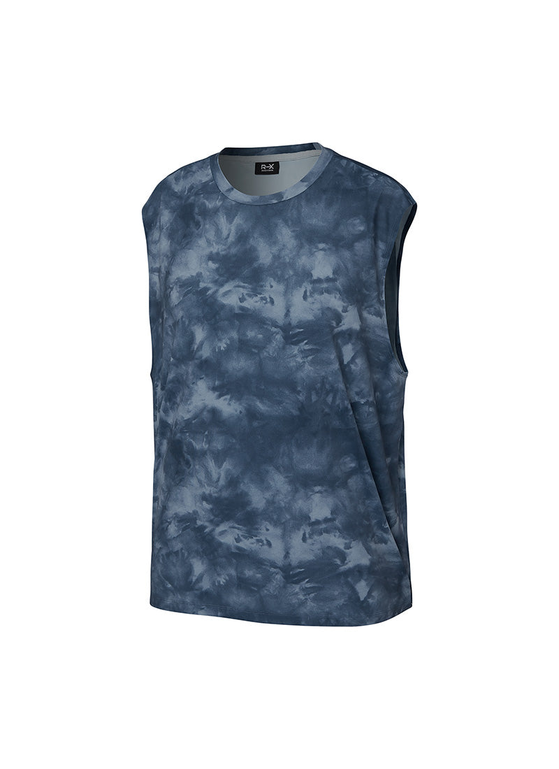 [DEX PICK] RX Men's Ice Feather Tie-Dye Sleeveless