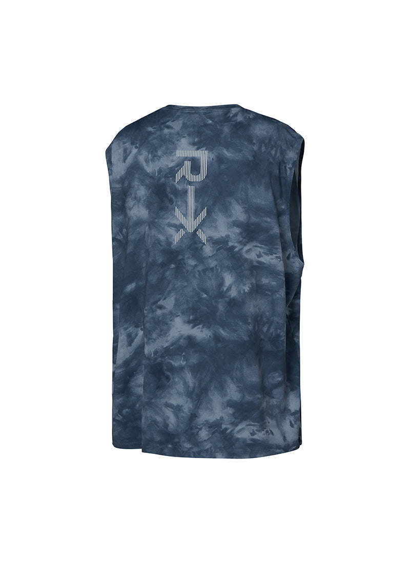 [DEX PICK] RX Men's Ice Feather Tie-Dye Sleeveless