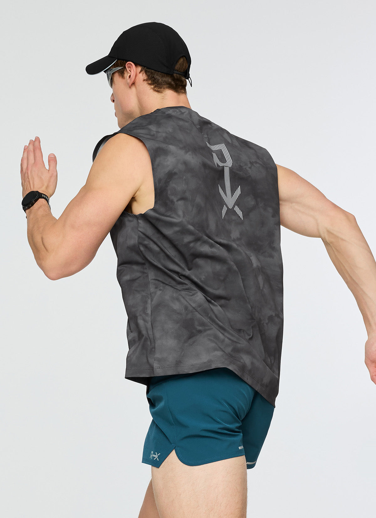 [DEX PICK] RX Men's Ice Feather Tie-Dye Sleeveless