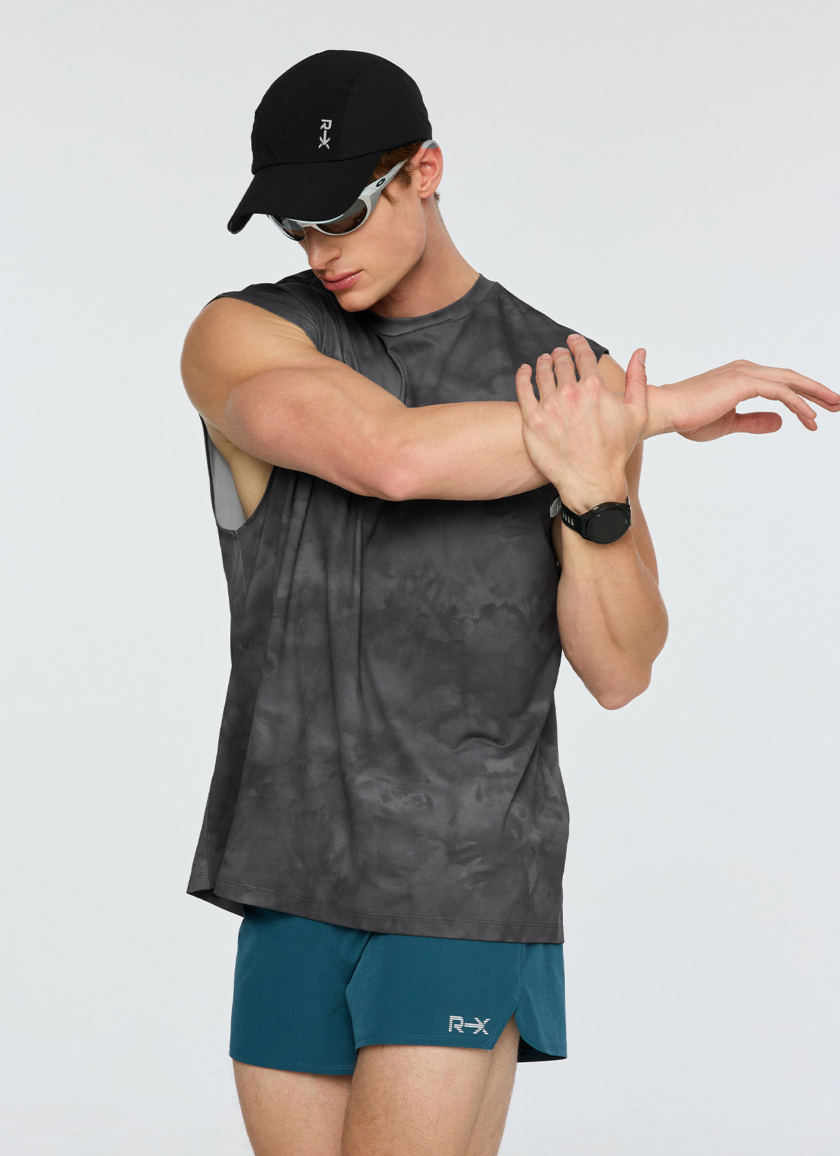 [DEX PICK] RX Men's Ice Feather Tie-Dye Sleeveless