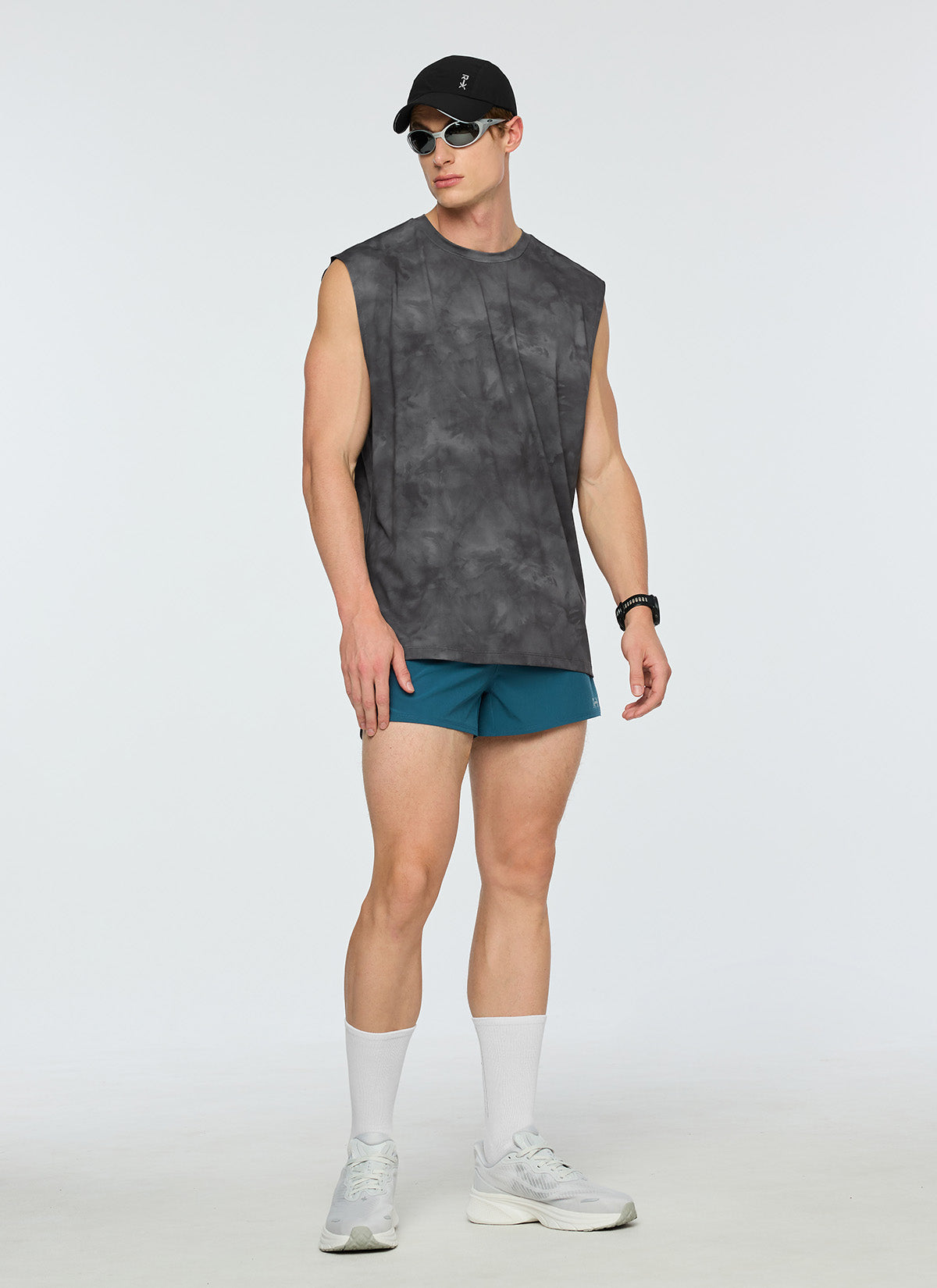 [DEX PICK] RX Men's Ice Feather Tie-Dye Sleeveless