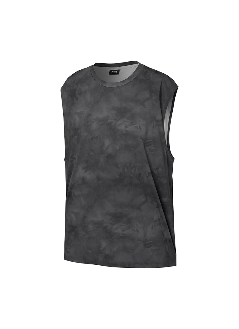[DEX PICK] RX Men's Ice Feather Tie-Dye Sleeveless