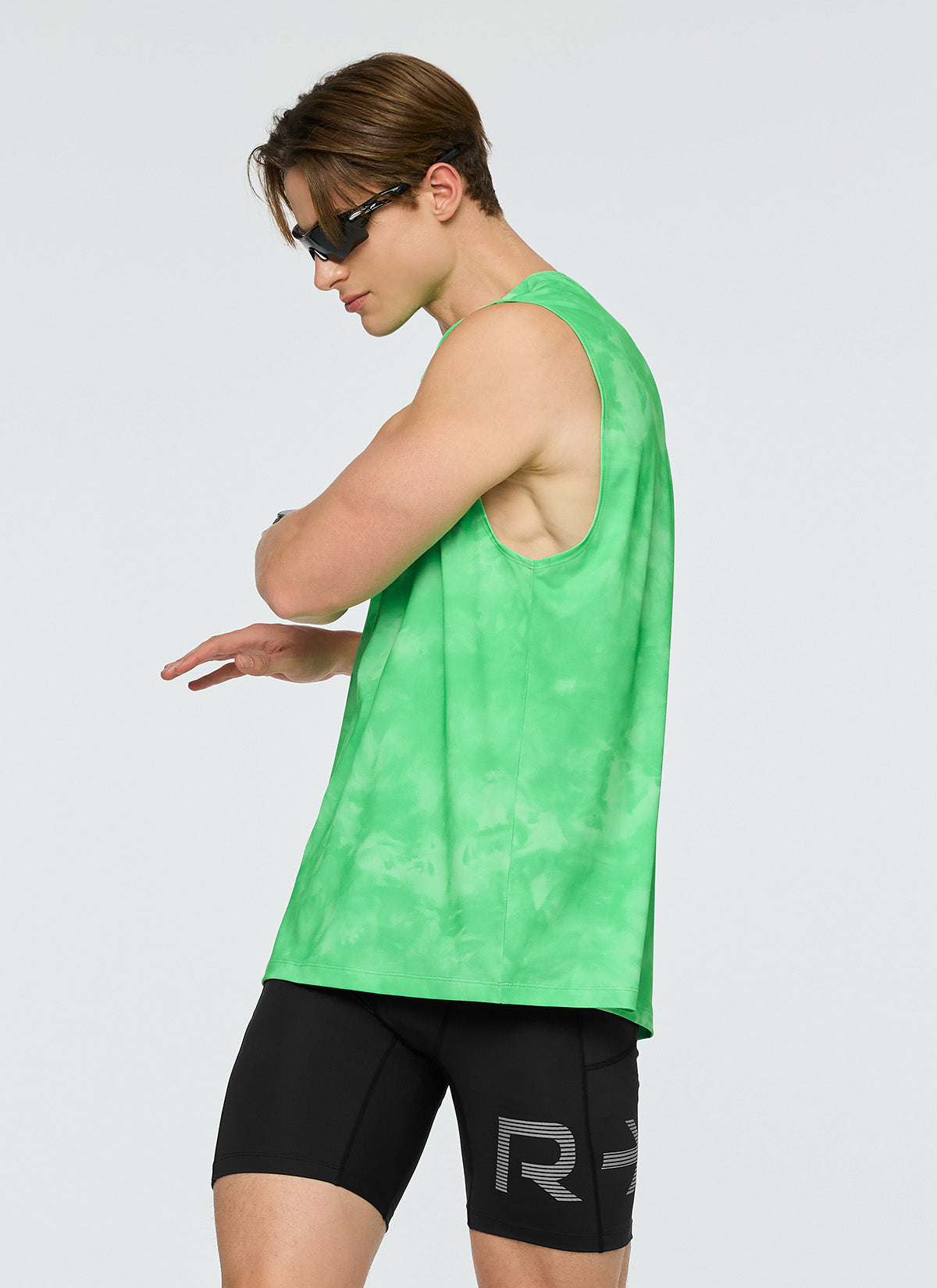 [DEX PICK] RX Men's Ice Feather Tie-Dye Sleeveless
