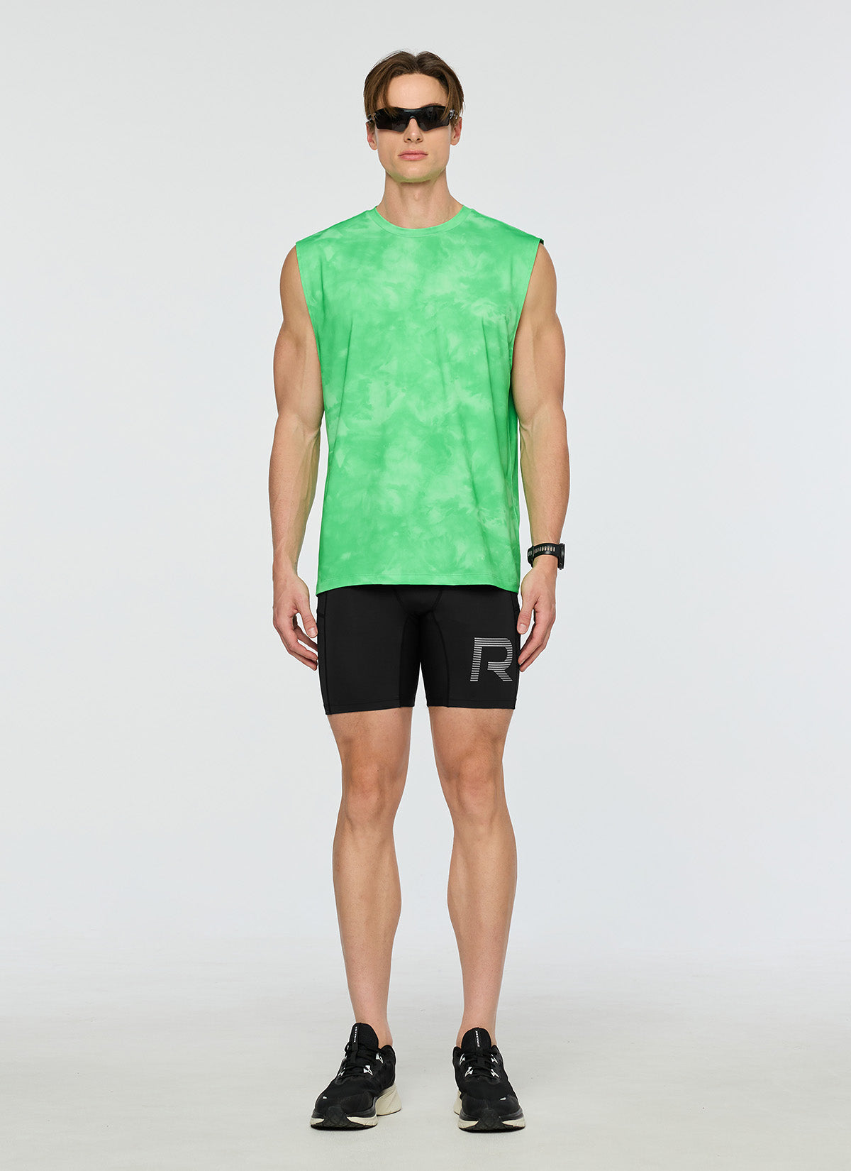 [DEX PICK] RX Men's Ice Feather Tie-Dye Sleeveless