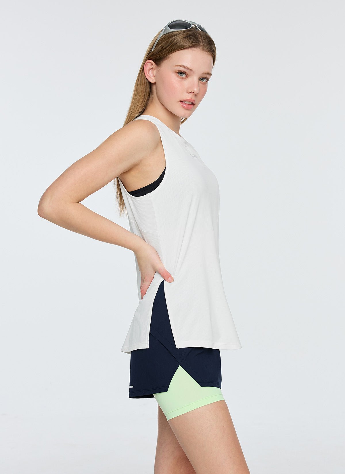 RX Grid Mesh Sleeveless