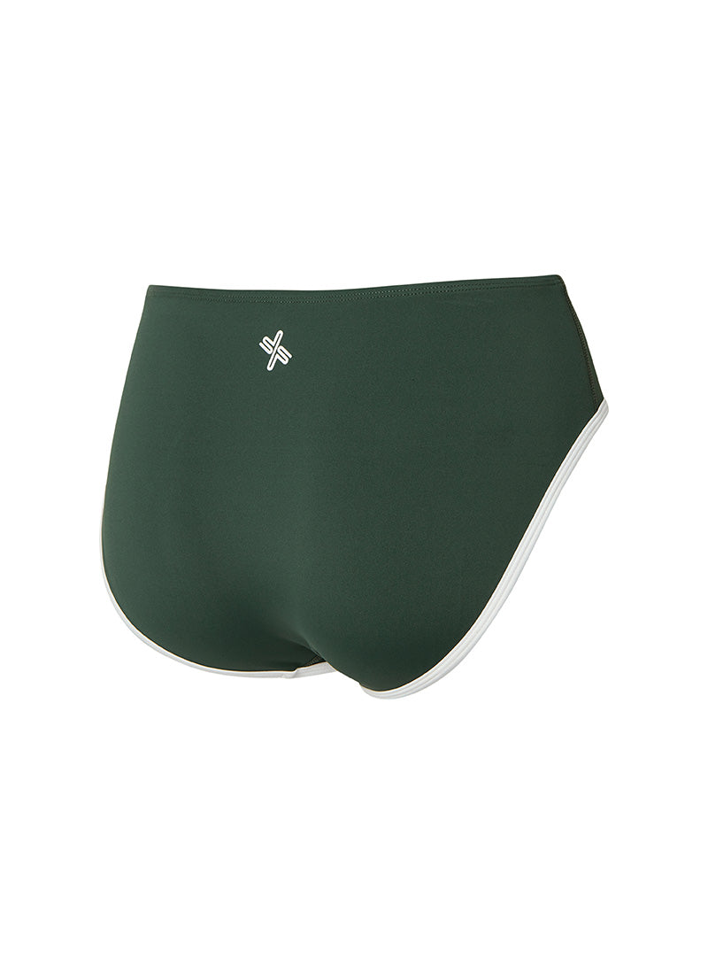 Summer Breeze Color Block Bikini Shorts