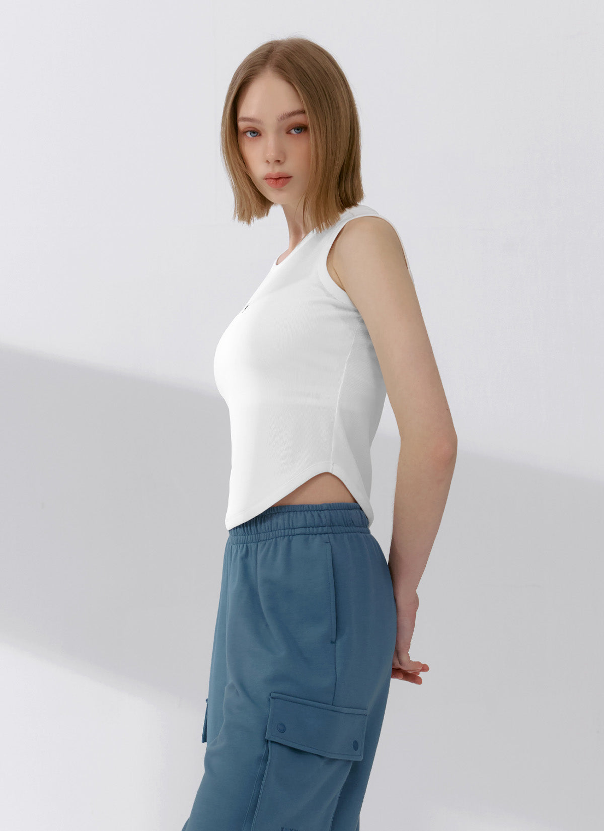 RIbbed Tension Sleeveless