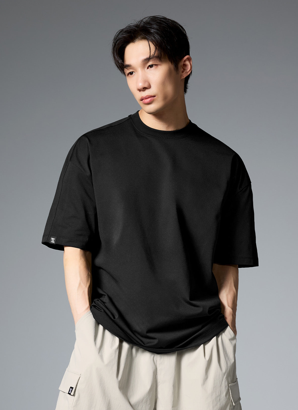 Cool Breeze Men's Oversized Short-Sleeve