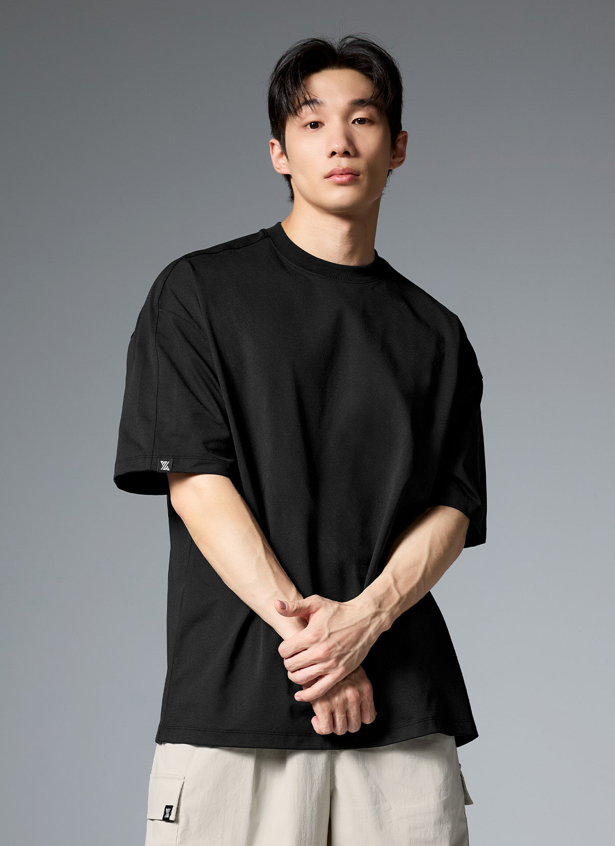 Cool Breeze Men's Oversized Short-Sleeve