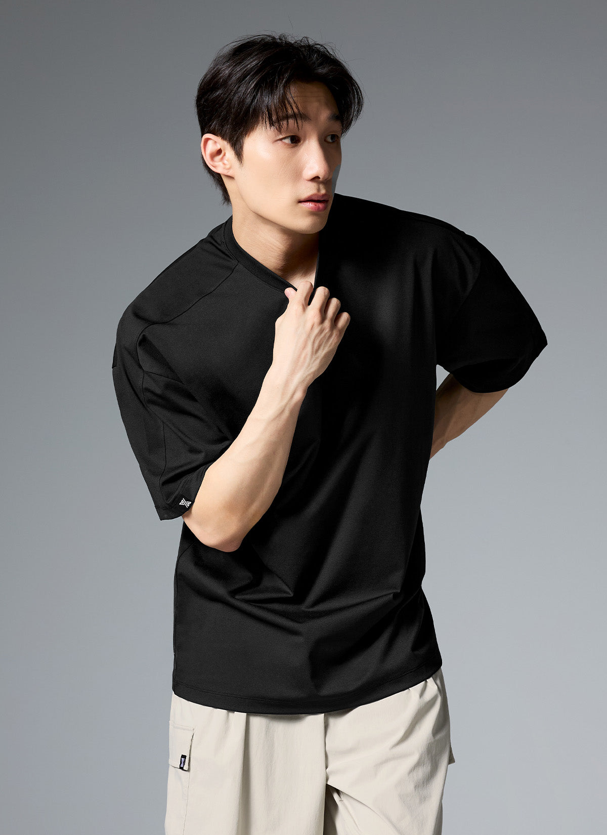Cool Breeze Men's Oversized Short-Sleeve