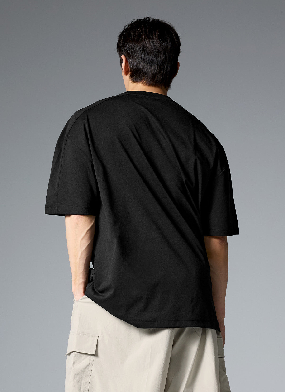 Cool Breeze Men's Oversized Short-Sleeve