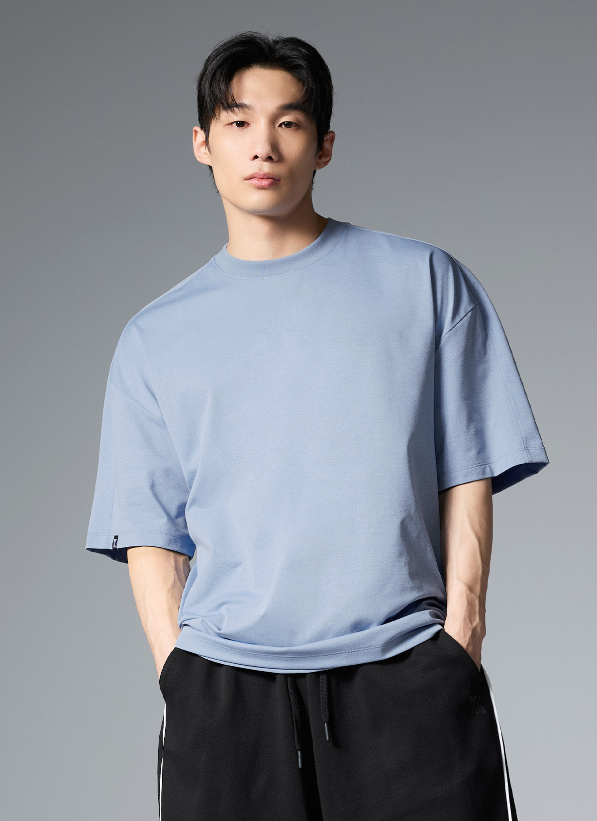 Cool Breeze Men's Oversized Short-Sleeve