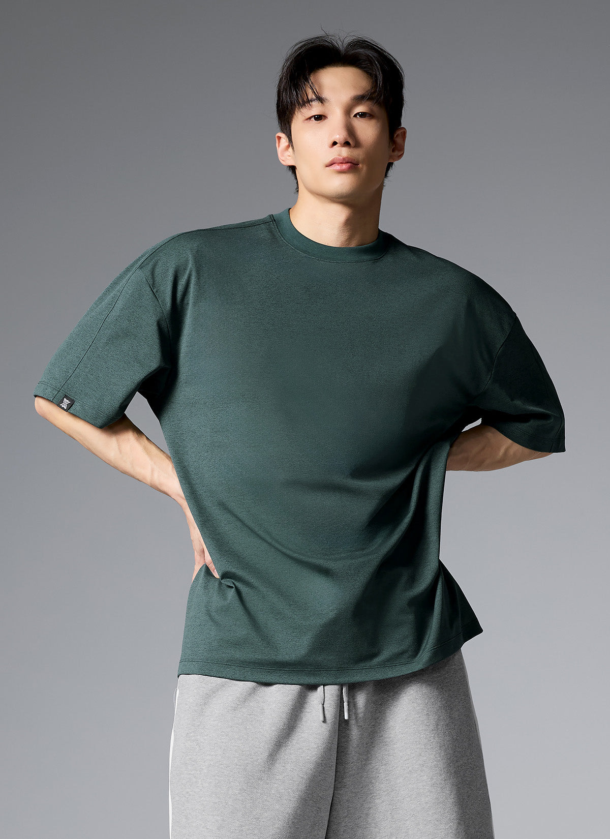 Cool Breeze Men's Oversized Short-Sleeve