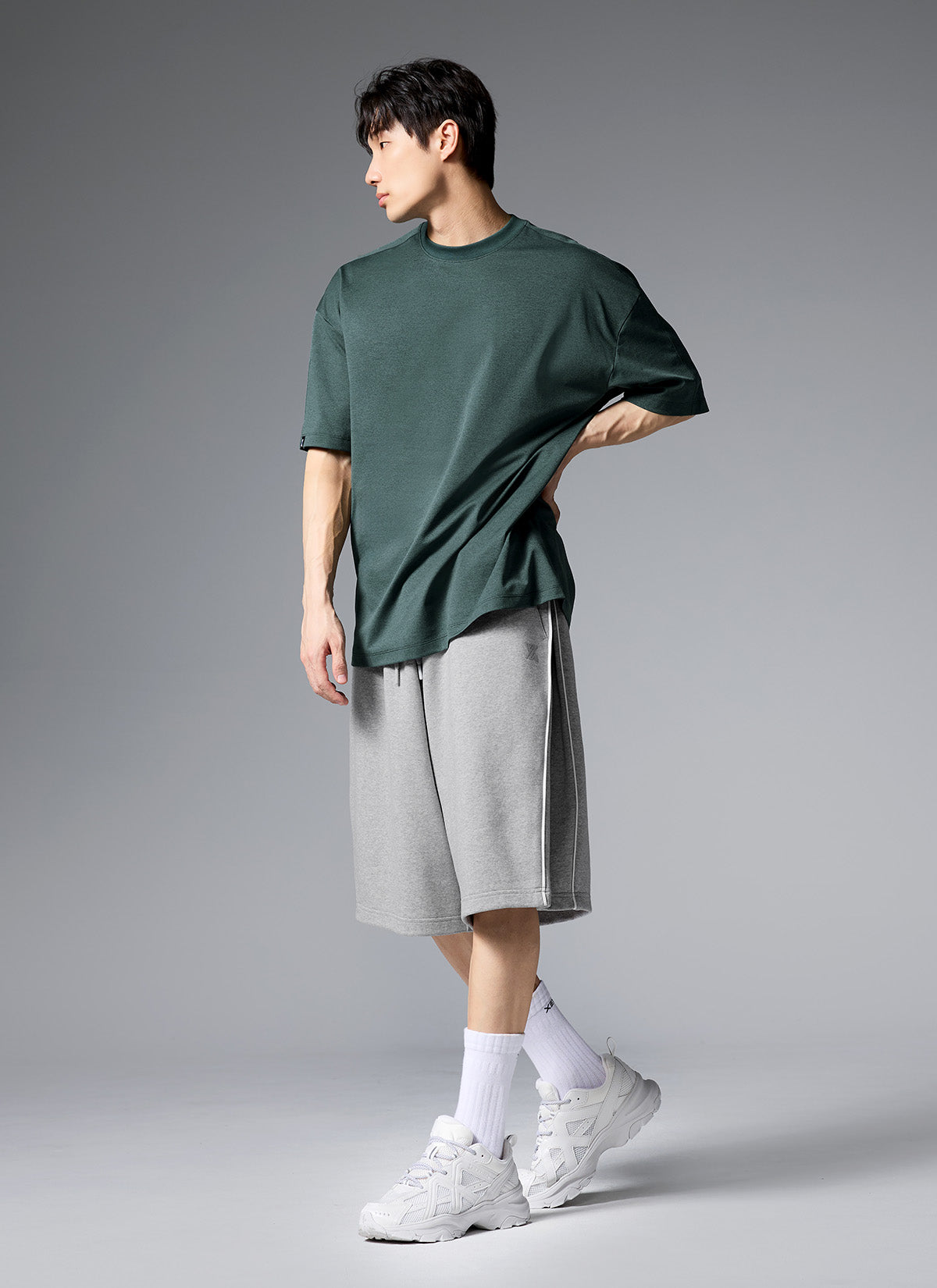 Cool Breeze Men's Oversized Short-Sleeve