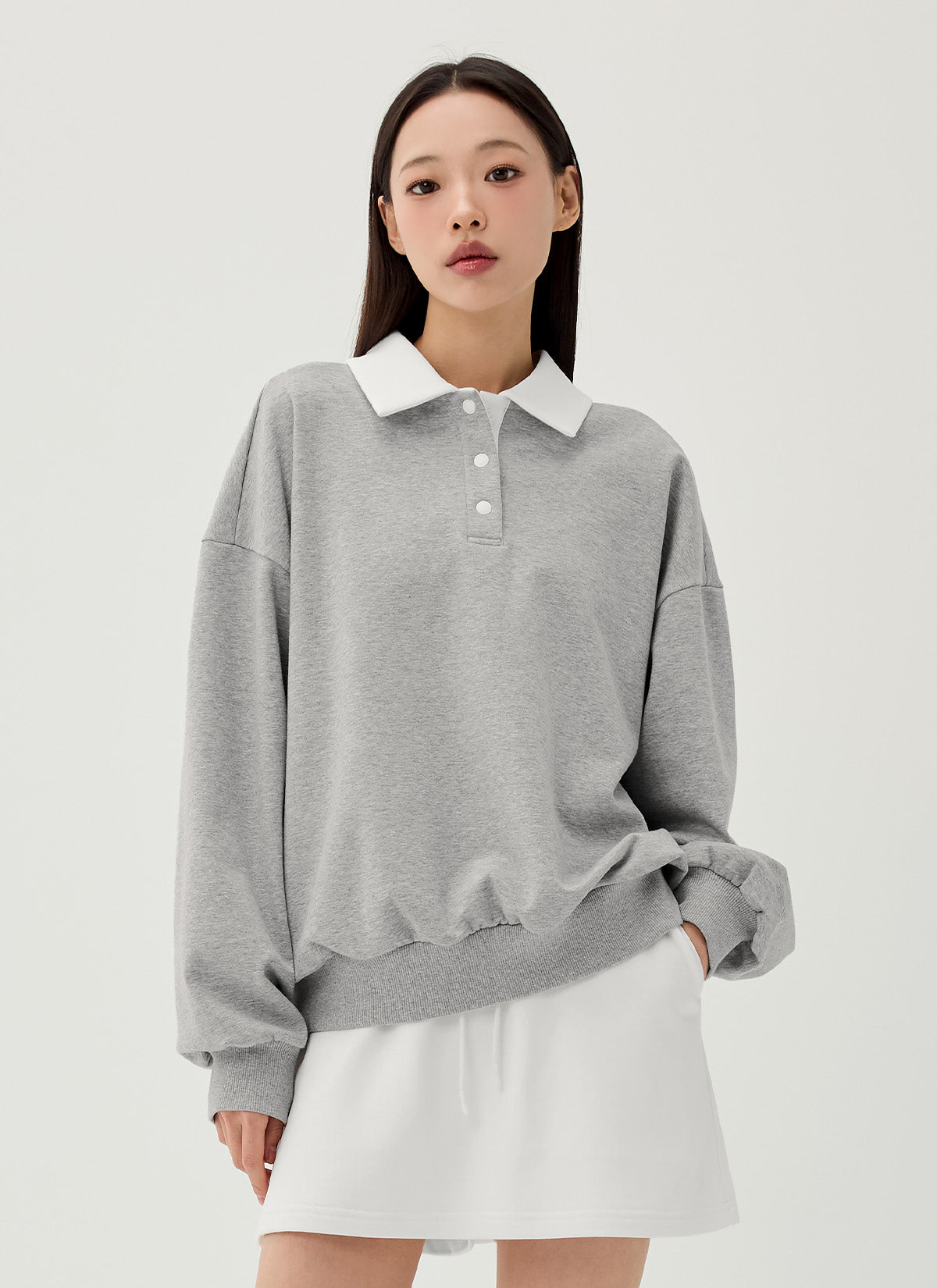XFL1TL1102-MelangeGray-S